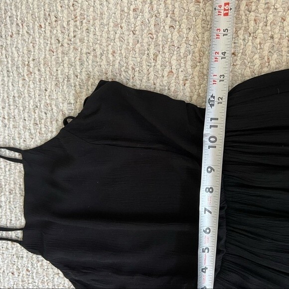 Lulu’s Heart's Desire Black Lace-Up Maxi Dress - Picture 6 of 11